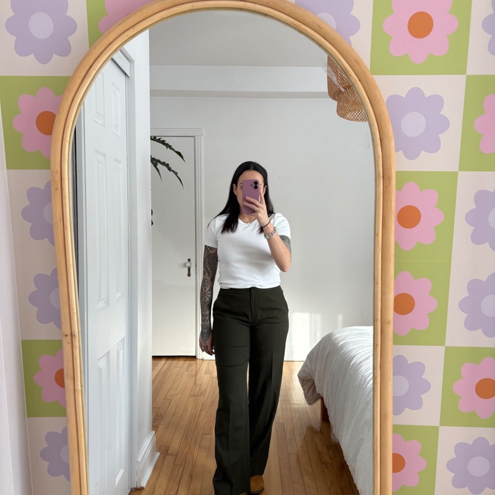 St John straight leg trousers